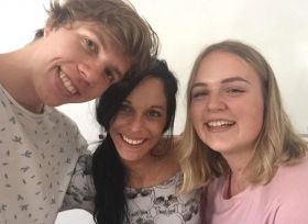 Alumnos con profesora
